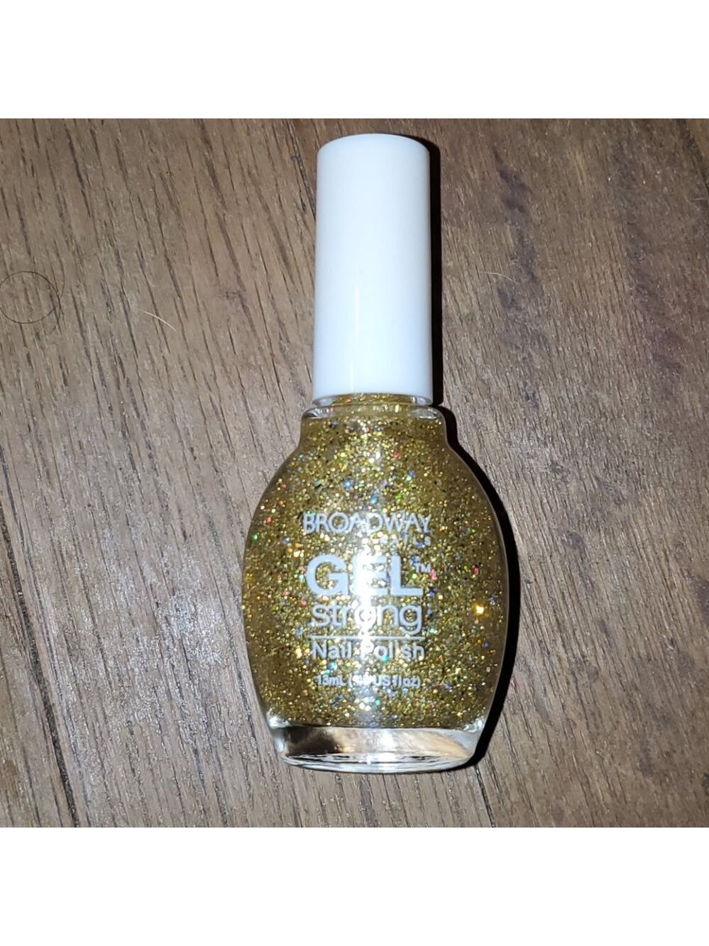 NWT broadway nails gel strong aurora gold …